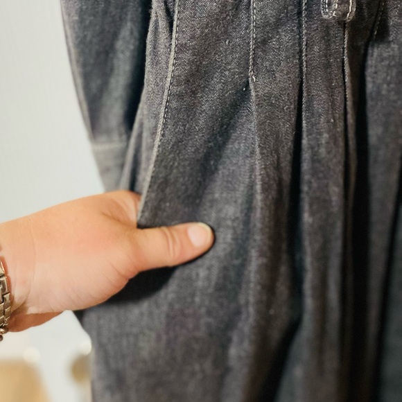 SOLD Vintage 90’s California Girl Button Up Belted Western A Line Dress Mint - Picture 4 of 10